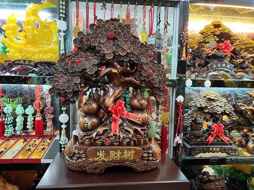 合肥擺件批發-桌面擺件工藝品擺件發財樹